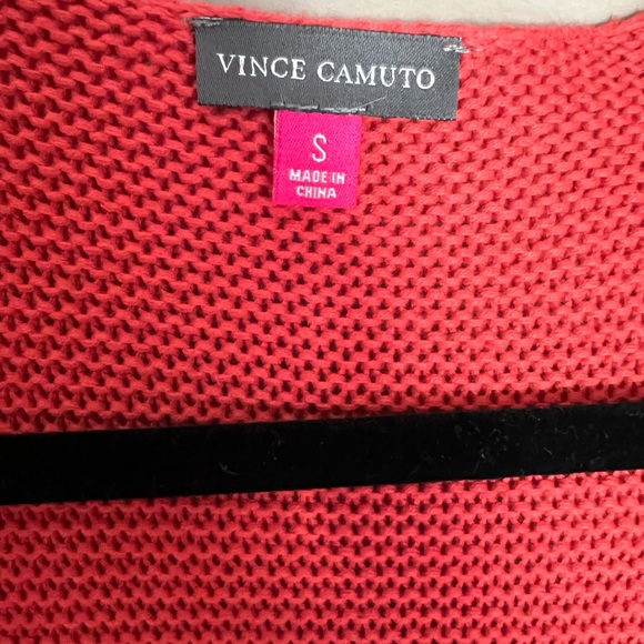 Vince Camuto Carmel Tan belted cardigan sweater - Picture 4 of 4